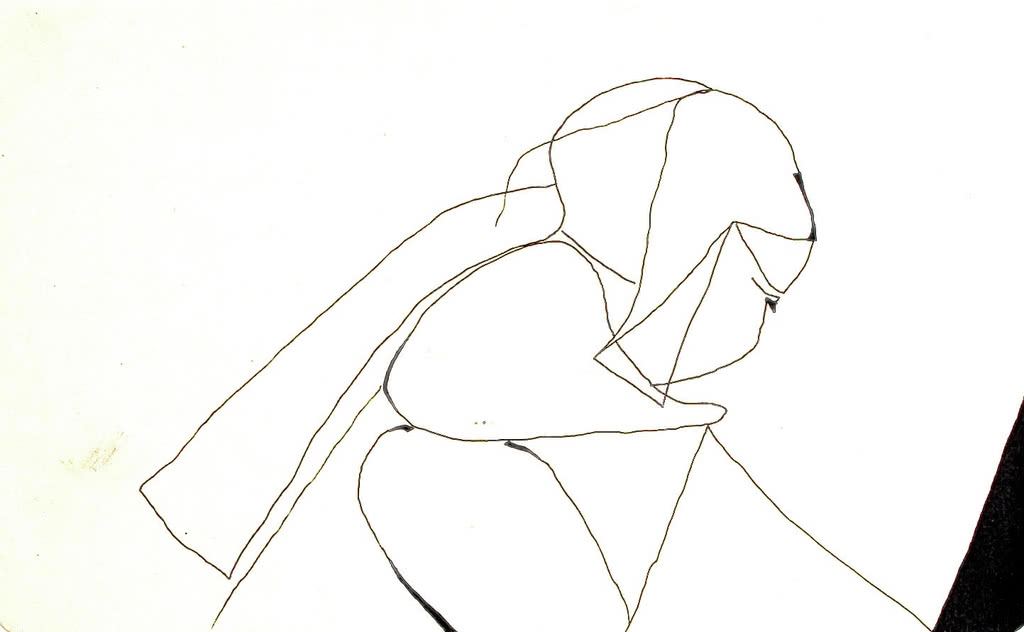 Tusche auf Papier 21x13cm 2012